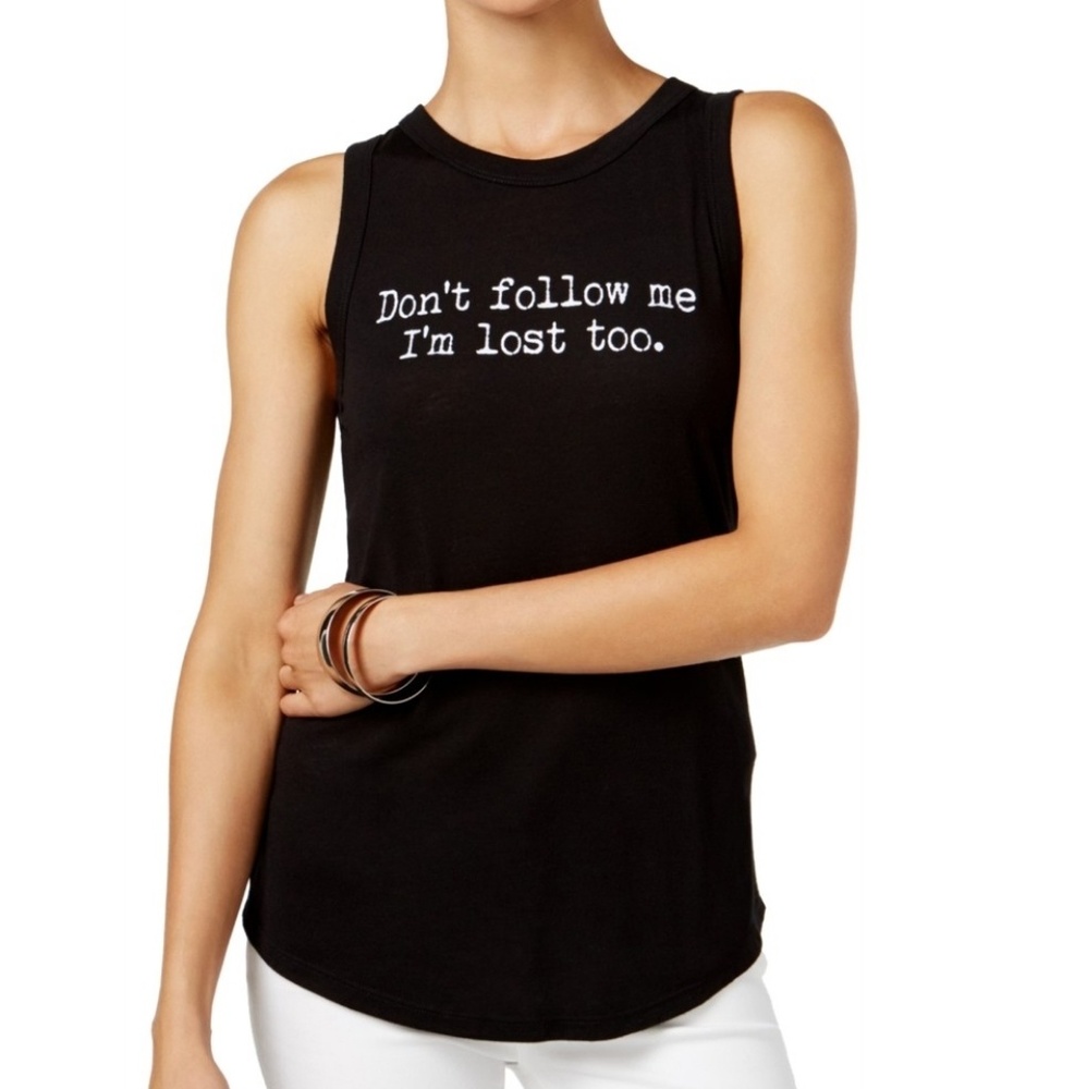 Carbon Copy graphic tank L